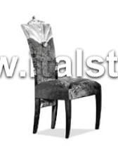 Мягкий стул, ткань кат.В  (Art. 1301E) - Blue Diamond ebony