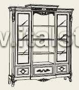 Книжный шкаф (Art. 600/37) - Giulio III