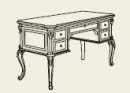 Письменный стол (Art. 600/39) - Giulio III