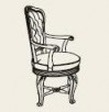 Вращающееся кресло (Art. 600/41) - Giulio III