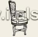 Вращающееся кресло (Art. 600/40) - Giulio III