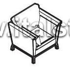 Кресло (Art. 01006) - Art & Moble